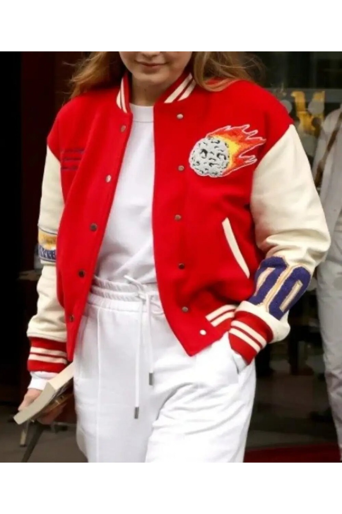 Gigi Hadid Bomber Varsity Jacket