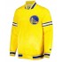 Golden State Warriors Starter Slider Satin Varsity Jacket