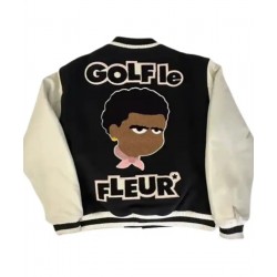 Golf Le Fleur Tyler Black Bomber Jacket