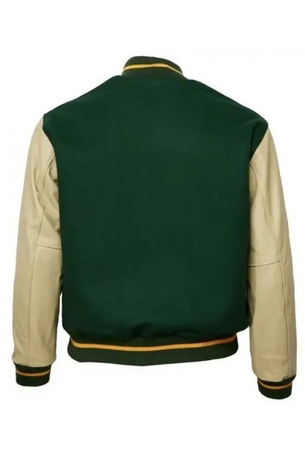 Green Bay Packers 1950 Green Wool Jacket