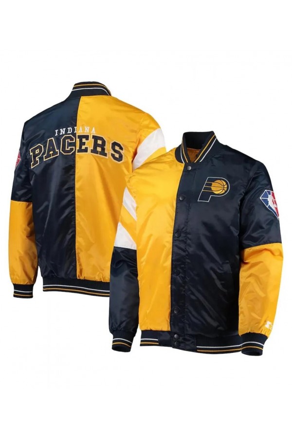 Indiana Pacers 75th Anniversary Leader Jacket