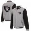 Las Vegas Raiders Black and Gray Jacket