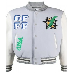 Lil Durk Bomber Wool Jacket