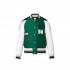 LV Patch Green Varsity Jacket