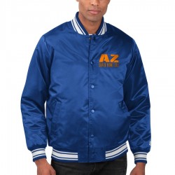 Mens Super Bowl LVII Starter Royal Locker Room Jacket
