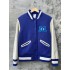 Monsters University Sulley Blue Bomber Varsity Jacket