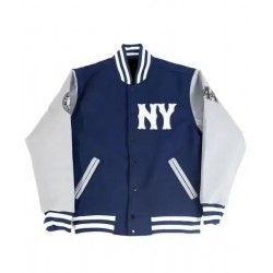 NLBM New York Black Yankees Negro Leagues Varsity Jacket