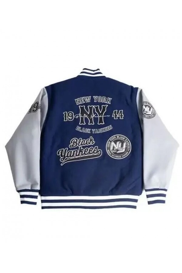 NLBM New York Black Yankees Negro Leagues Varsity Jacket