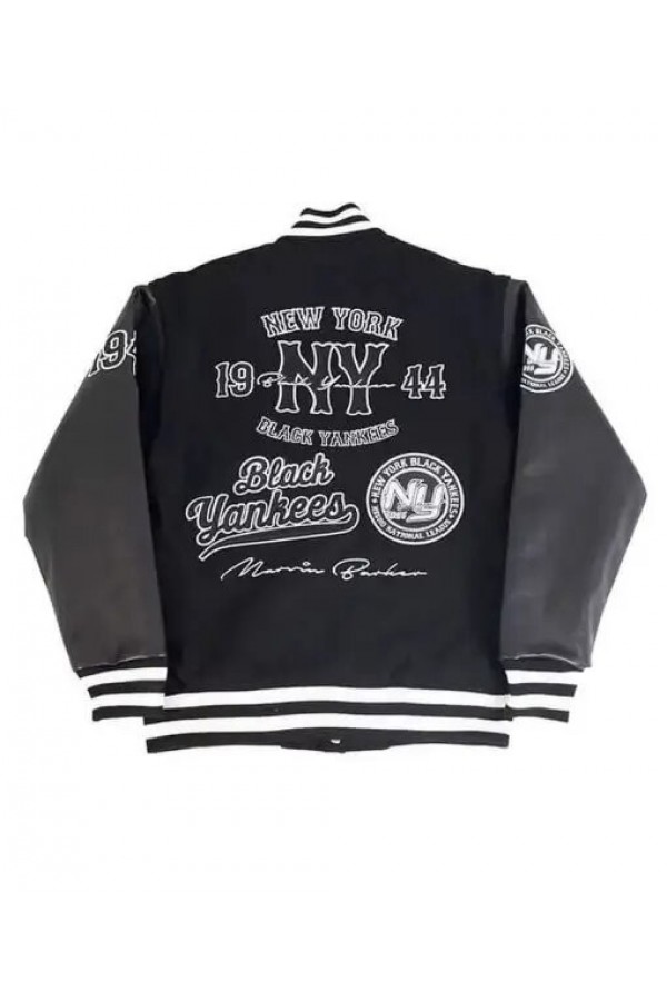 NLBM New York Black Yankees Negro Leagues Varsity Jacket