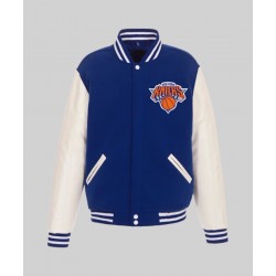 NY Knicks Blue and White Jacket