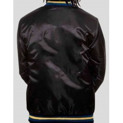Los Angeles Rams Snoop Dogg Varsity Black Jacket