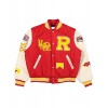 Rhude Bull Varsity Bomber Wool Jacket Rhude Bull Varsity Bomber Wool Jacket