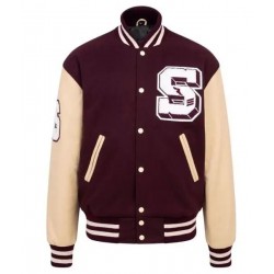 Stadium Panther Letterman Bomber Varsity Jacket