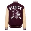 Stadium Panther Letterman Bomber Varsity Jacket