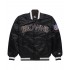 Starter Browns Blackout Bomber Varsity Jacket