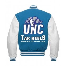 UNC Tar Heels Blue and White Wool Jacket
