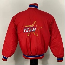 Vintage Thanksgiving Day Parade Letterman Varsity Jacket