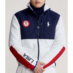 2022 Olympics Closing Ceremony Team USA Polyester Jacket