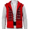 Aladdin Red Hood Cotton Vest