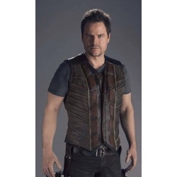 Anthony Lemke Dark Matter Brown Leather Vest