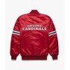 Arizona Cardinals Red Bomber Satin Jacket