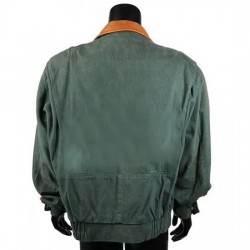 Arnold Schwarzenegger Total Recall Douglas Quaid Green Cotton Jacket