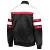 Atlanta United FC Black and White Satin Jacket Atlanta United FC Black and White Satin Jacket