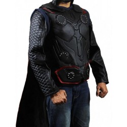 Avengers Endgame Thor Black Leather Vest Costume Avengers Endgame Thor Black Leather Vest Costume