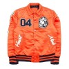Billionaire Boys Club Astro Classic Satin Orange Jacket
