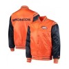 Broncos Starter Orange Satin Jacket Broncos Starter Orange Satin Jacket
