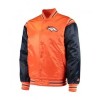 Broncos Starter Orange Satin Jacket Broncos Starter Orange Satin Jacket