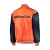 Broncos Starter Orange Satin Jacket Broncos Starter Orange Satin Jacket
