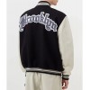 Brooklyn Nets 12 Letterman Black and White Wool Jacket Brooklyn Nets 12 Letterman Black and White Wool Jacket
