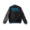 Carolina Panthers Letterman Black Wool Jacket