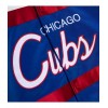 Chicago Cubs Heavyweight Blue and White Satin Jacket Chicago Cubs Heavyweight Blue and White Satin Jacket