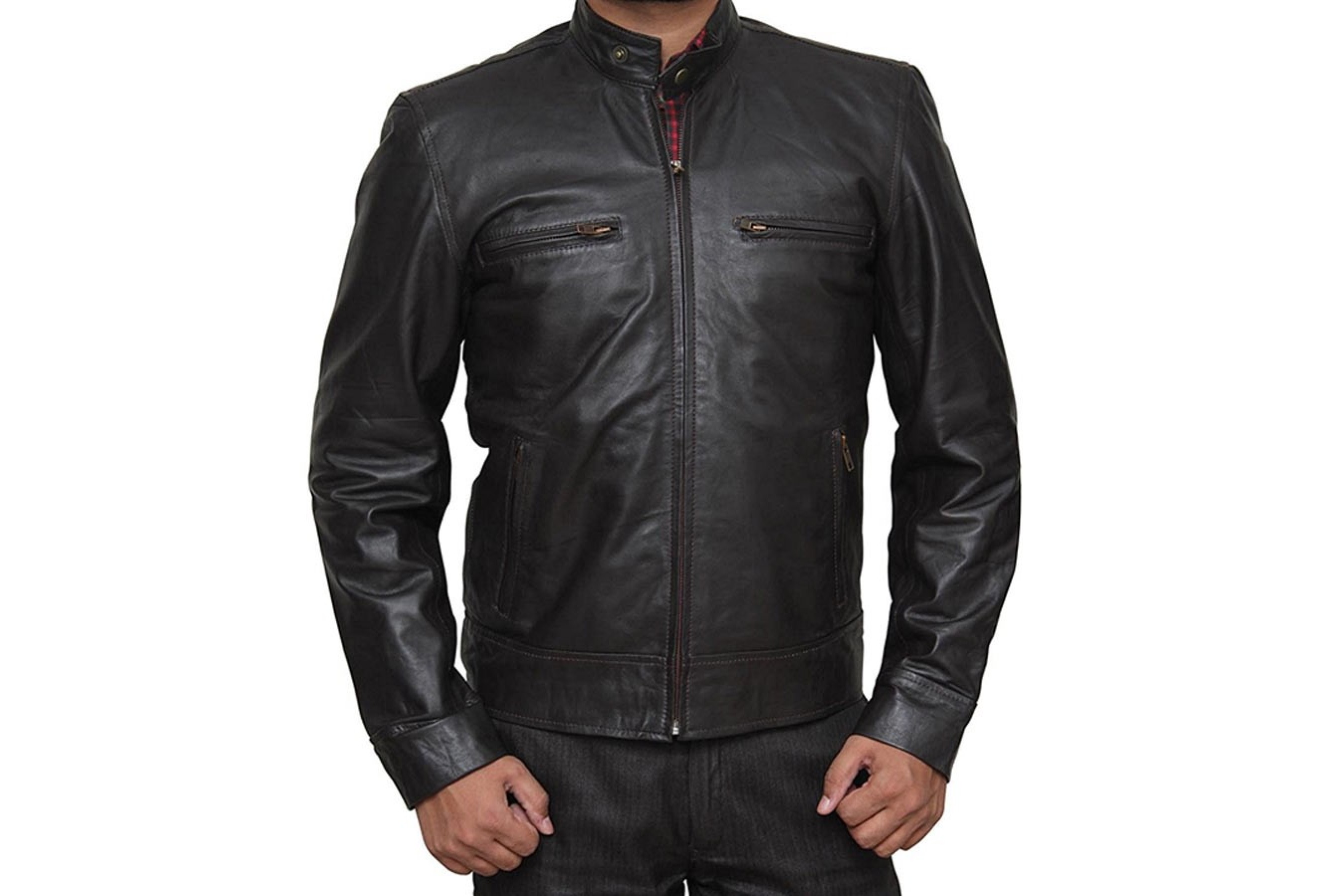 Chicago PD Jason Beghe Black Leather Jacket