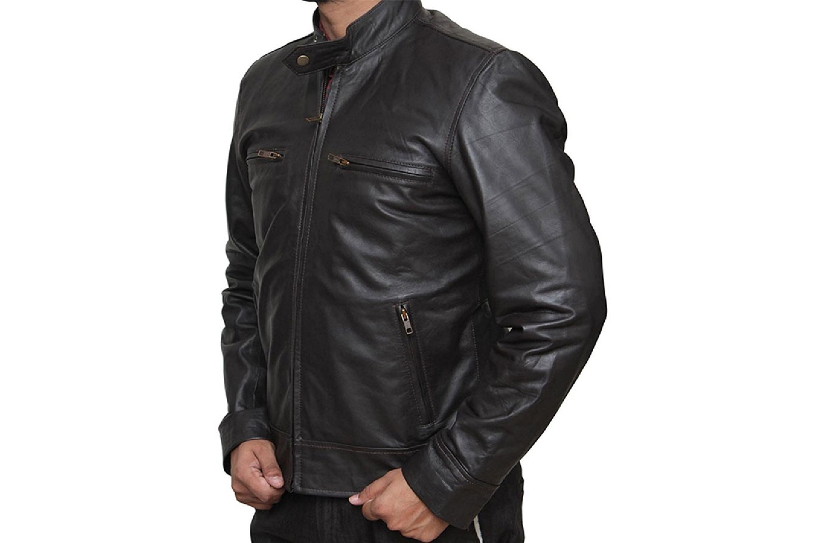 Chicago PD Jason Beghe Black Leather Jacket