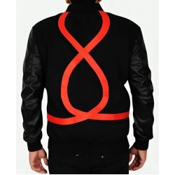 Chris Brown Valentines Black Bomber Wool Jacket