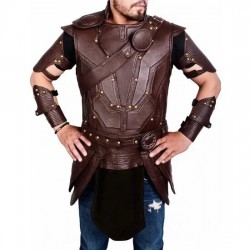 Chris Hemsworth Thor Ragnarok Leather Vest