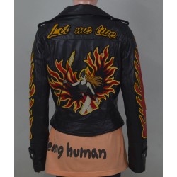Resident Evil Claire Redfield Biker Leather Jacket