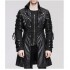 Cloud Devil Steampunk Gothic Leather Coat
