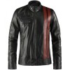 Death Race Frankenstein Biker Black Leather Jacket
