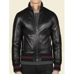 Eminem Song Not Afraid Black Leather Jacket
