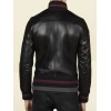 Eminem Song Not Afraid Black Leather Jacket Eminem Song Not Afraid Black Leather Jacket