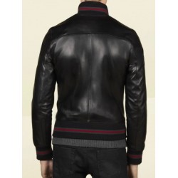 Eminem Song Not Afraid Black Leather Jacket