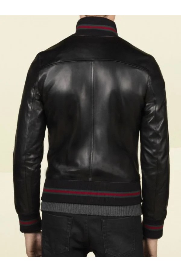 Eminem Song Not Afraid Black Leather Jacket Eminem Song Not Afraid Black Leather Jacket