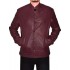 Fast And Furious 7 Vin Diesel Maroon Leather Jacket