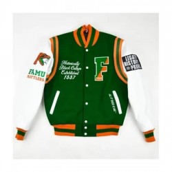 Florida A&M University Letterman Varsity Wool Jacket