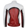 Freddie Mercury Bohemian Rhapsody Concert Red and White Leather Jacket