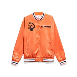 Halloween 2022 Orange Satin Jacket